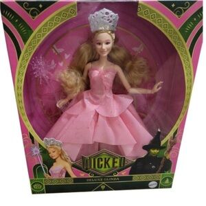 Wicked DELUXE GLINDA AND DELUXE ELPHABA Doll Wicked com URL MISPRINT ERROR NEW